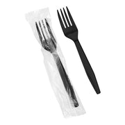 Fork Black Heavy Weight (Wrapped) - 1,000/Case