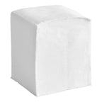 White Customizable 1-Ply Beverage / Cocktail Napkin - 4,000/Case image 2 for NYC and Long Island restaurant supplies