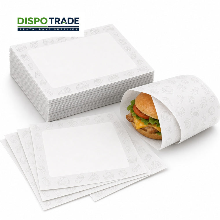Custom Wax Paper - Low Minimum - Dispo Trade
