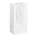 Imported 8 lb White Paper Bag - 500/Pack product image for NYC and Long Island restaurant supplies
