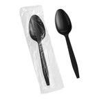 Spoon Black Heavy Weight (Wrapped) - 1,000/Case image 2 for NYC and Long Island restaurant supplies